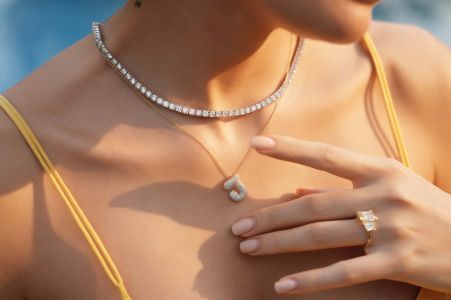 The New Bridal Must-Have Is Initial Necklaces